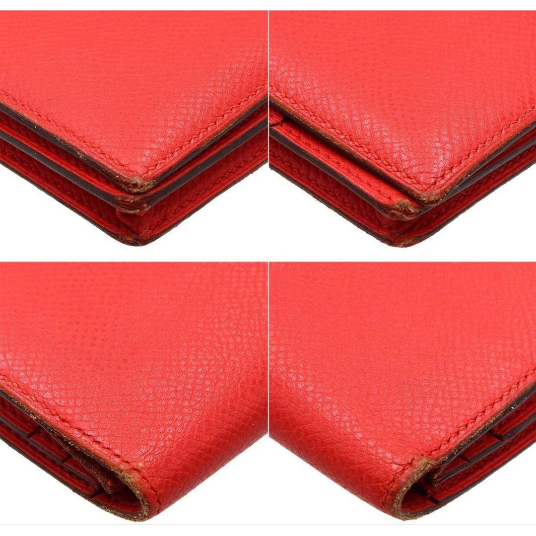 Hermes Leather Bearn Souffle Bifold Wallet — view 6