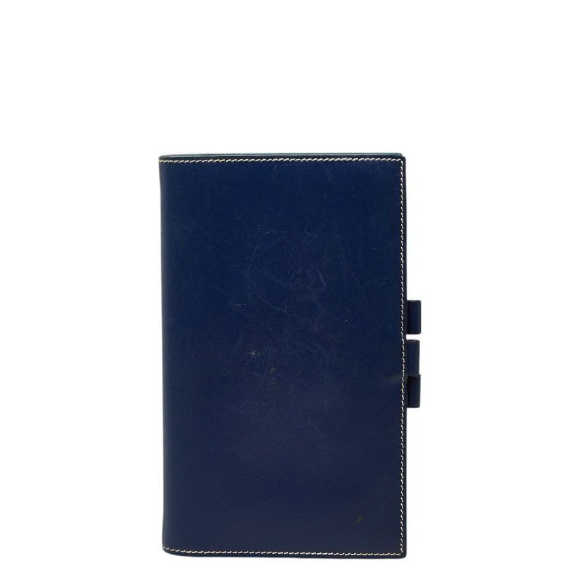 Hermes Agenda Vision Notebook Cover Blue Light Box Calf