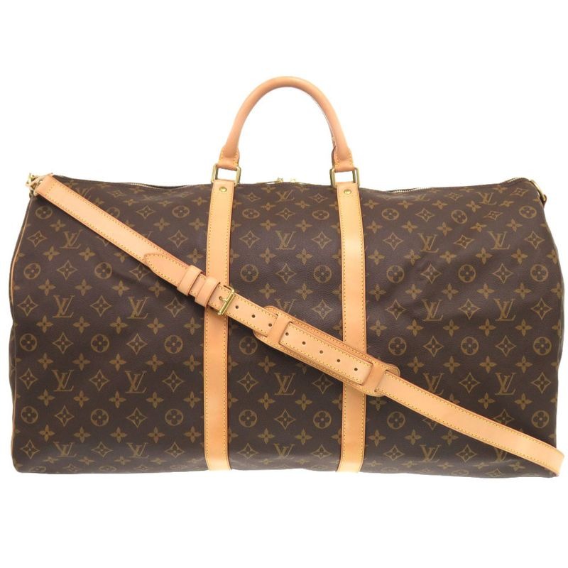 Louis Vuitton Keepall Bandouliere 60 Monogram Boston Bag 0512