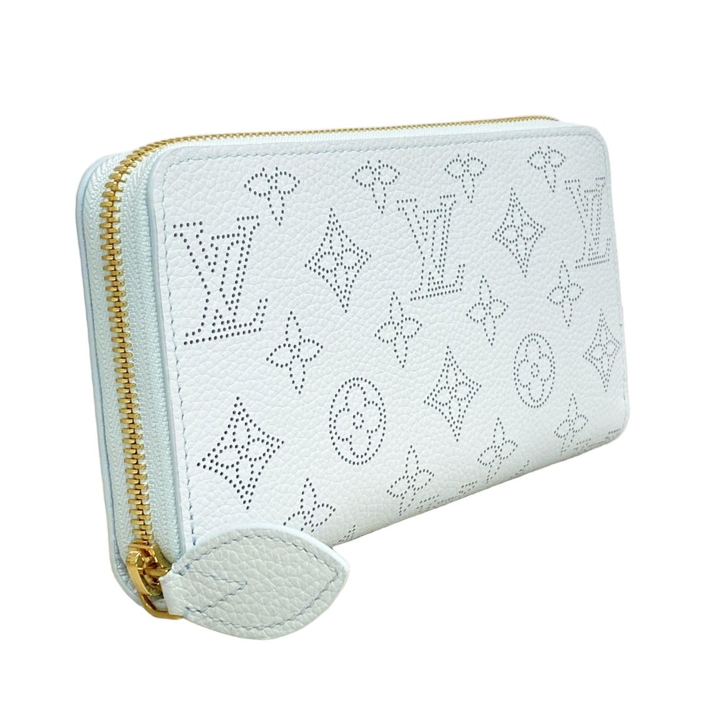 Louis Vuitton Wallet Mahina Zippy Sky Blue Citrus — view 2