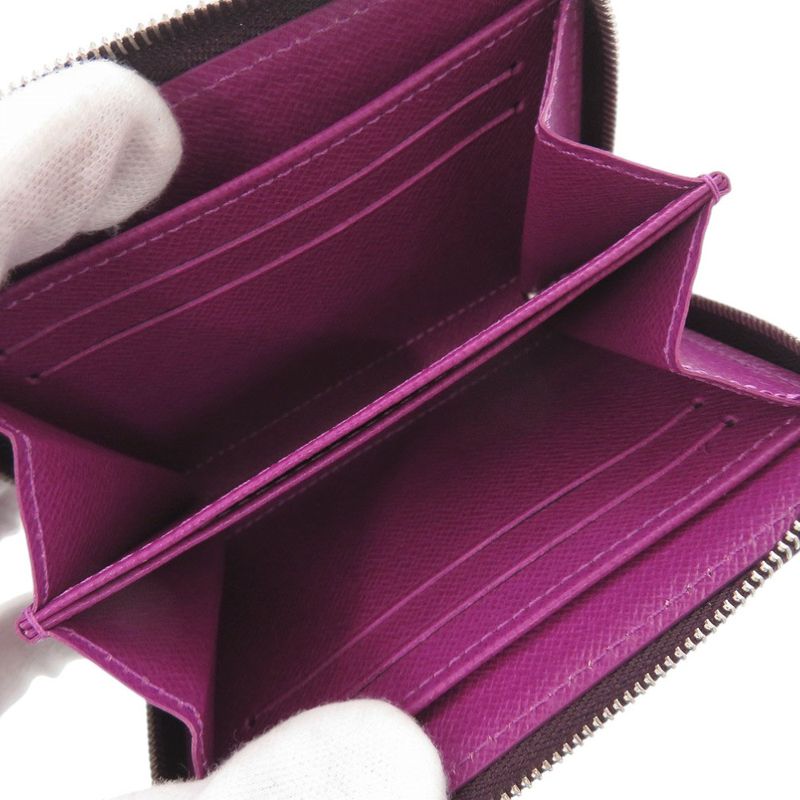 Louis Vuitton Zippy Coin Purse Epi M6015 K Leather Cassis Case Wallet — view 5
