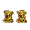 Celine Earrings Gold Triomphe