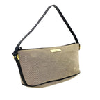 Gucci Handbag Canvas Black Gray Gold — view 2