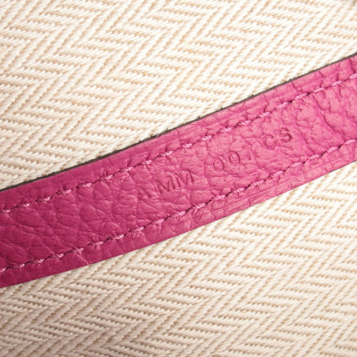 Hermes Tote Garden Party TPM Rose Purple Leather Pink — view 5