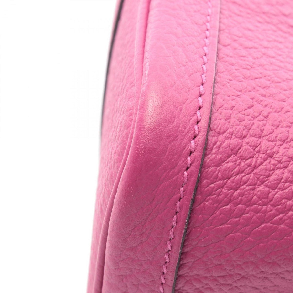 Hermes Tote Garden Party TPM Rose Purple Leather Pink — view 6