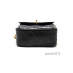 Chanel Quilted Fringe Leather Chain Shoulder Bag — view 3