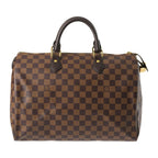 Louis Vuitton Speedy 35 Brown Boston Bag — view 2