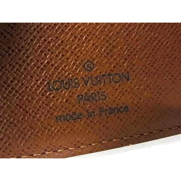 Louis Vuitton Notebook Cover Agenda Mini Brown Monogram — view 5