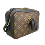 Louis Vuitton Handbag Monogram Saintonge Black Brown 2-Way — view 2