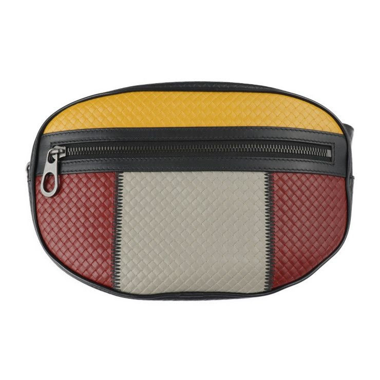 Bottega Veneta Belt Bag IN Micro Intrecciato Embossed Waist Calfleath