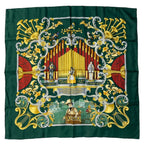Hermes Scarf Silk Carre 90 Orgauphone ET Autres Mecaniques Pipe Organ — view 2