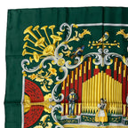 Hermes Scarf Silk Carre 90 Orgauphone ET Autres Mecaniques Pipe Organ — view 3