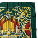 Hermes Scarf Silk Carre 90 Orgauphone ET Autres Mecaniques Pipe Organ — view 4