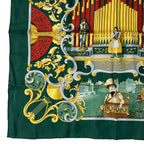 Hermes Scarf Silk Carre 90 Orgauphone ET Autres Mecaniques Pipe Organ — view 5