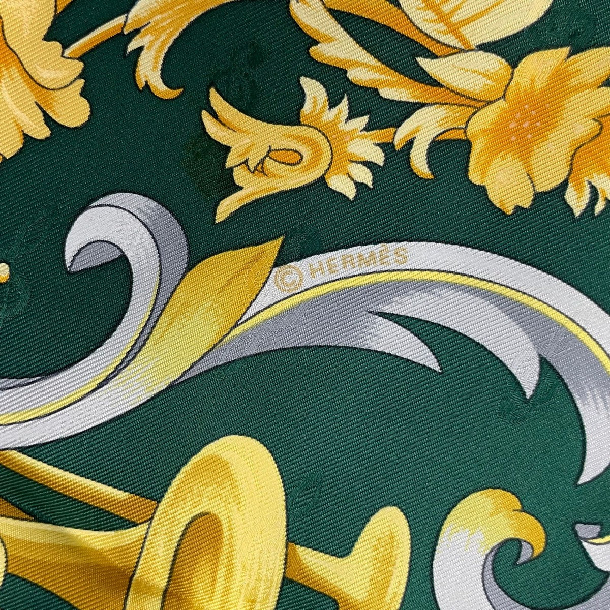 Hermes Scarf Silk Carre 90 Orgauphone ET Autres Mecaniques Pipe Organ — view 9