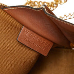 Celine Triomphe Black Brown Leather — view 8
