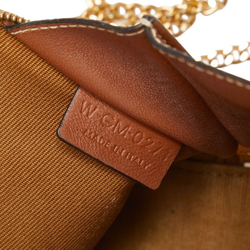Celine Triomphe Black Brown Leather — view 8