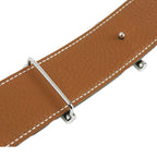 Hermes H D'ancre Black Gold Silver Box Calf Togo Reversible 80 Belt — view 3