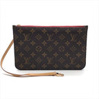 Louis Vuitton Monogram Neverfull Strap Pouch
