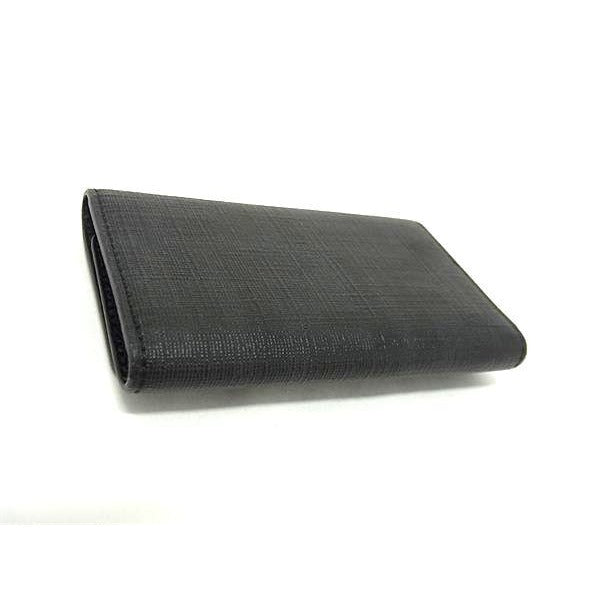 Fendi Key Case Zucca 8 Ap079 Black Leather — view 3