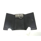 Fendi Key Case Zucca 8 Ap079 Black Leather — view 4