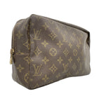 Louis Vuitton Pouch Monogram Trousse Toilet 28 Brown — view 2