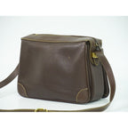 Gucci Vintage Shoulder Bag Pochette Leather Brown — view 2