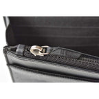 Chanel Chain Wallet Shoulder Bag Long Caviar Leather Black — view 4