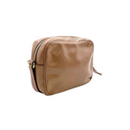Gucci Soho Disco Enamel Leather Pink Beige Shoulder Bag Gold — view 2