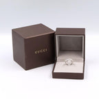 Gucci Ring Diamantissima Diamond 18k White Gold — view 9