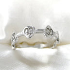 Gucci Ring Icon Heart 18k White Gold