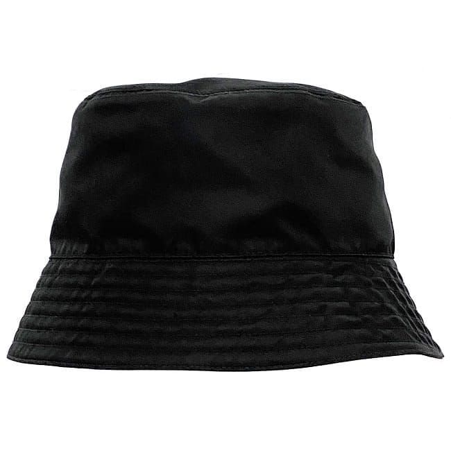 Prada Bucket Hat Black Nero — view 2