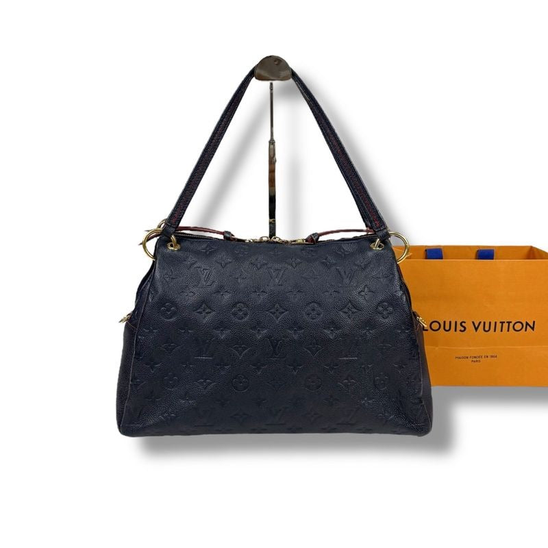 Louis Vuitton Pontje Shoulder Bag Mini Tote Empreinte Leather Embossed Navy
