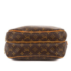 Louis Vuitton Reporter Brown Monogram Canvas Shoulder Bag — view 6