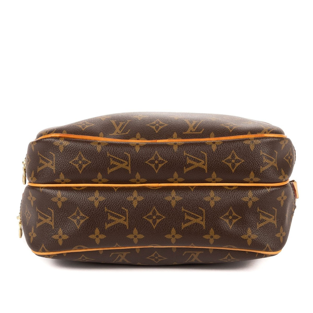 Louis Vuitton Reporter Brown Monogram Canvas Shoulder Bag — view 6