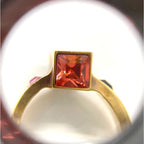 Louis Vuitton Burg Gamble Ring M GP And Rhinestone — view 2