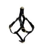 Gucci Pet Harness Black Interlocking Pet Accessory