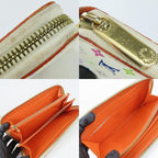 Louis Vuitton Long Wallet Zippy Monogram Multicolor Bronze White — view 6
