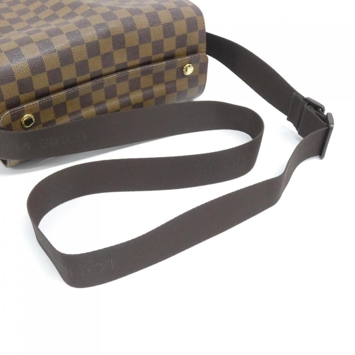 Louis Vuitton Damier Naviglio Shoulder Bag Ebene — view 6