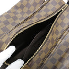 Louis Vuitton Damier Naviglio Shoulder Bag Ebene — view 7