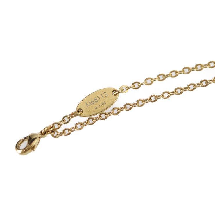 Louis Vuitton Bracelet Serule Metal Gold Silver Viton — view 4