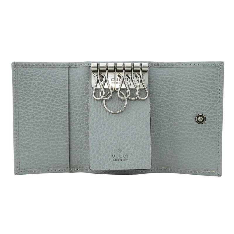 Gucci Key Case GG Marmont Gray — view 4