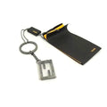 Fendi Key Ring Key Holder Bag Charm Silver