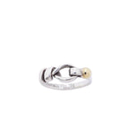 Tiffany & Co Ring Hook Eye 18k Yellow Gold 925 Sterling Silver — view 2