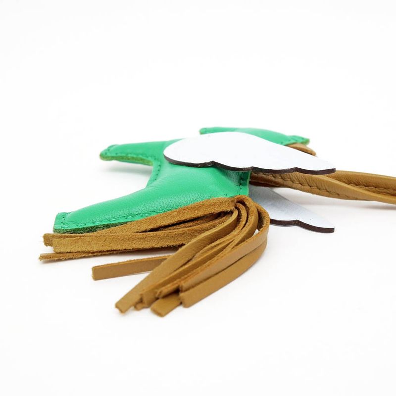 Hermes Pegase Pegasus PM Mint Blue-plume Sesame Anyo-milo Bag Charm — view 4