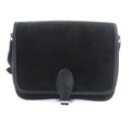 Saint Laurent Paris YSLmonogram Velvet Shoulder Bag Black Silver-hardw