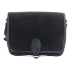Saint Laurent Paris YSLmonogram Velvet Shoulder Bag Black Silver-hardw