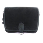 Saint Laurent Paris YSLmonogram Velvet Shoulder Bag Black Silver-hardw — view 2