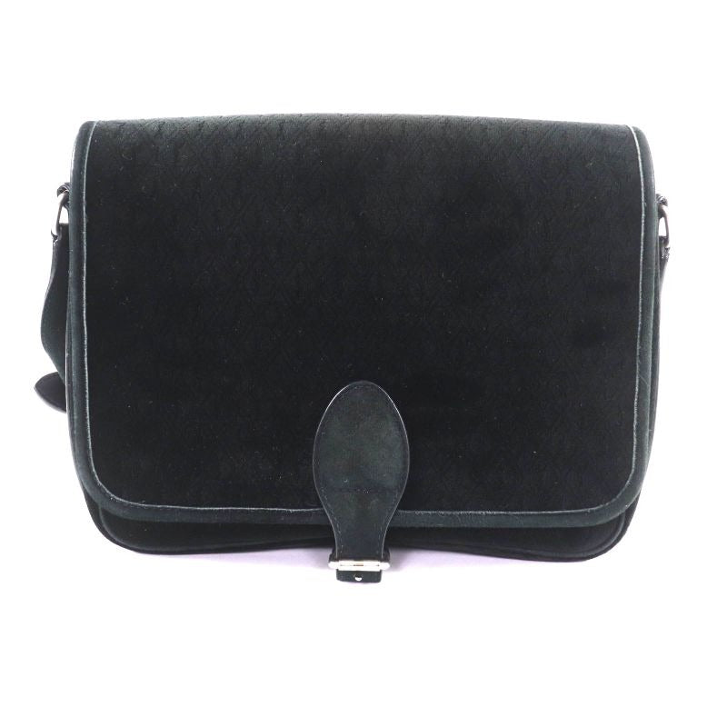Saint Laurent Paris YSLmonogram Velvet Shoulder Bag Black Silver-hardw — view 2