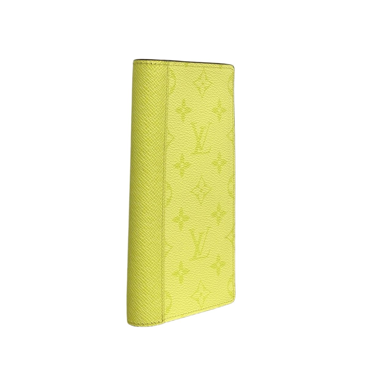 Louis Vuitton Wallet Taigarama Portefeuille Brazza Lemon — view 2